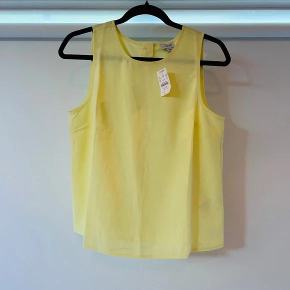 J.Crew Sleeveless Button-back Shell - Picture 6 of 8
